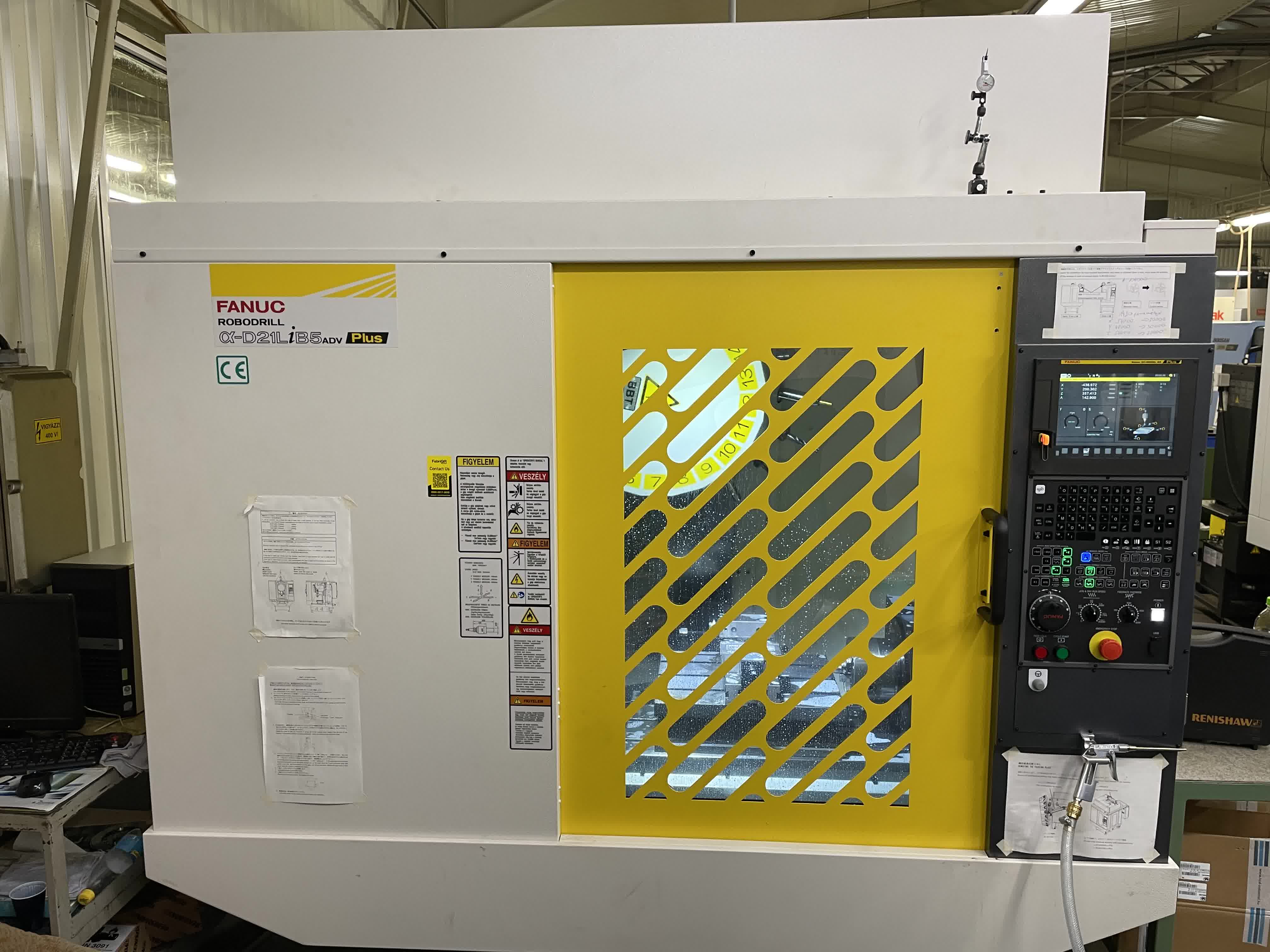 Fanuc Robodrill LiD5ADVP szimultán 4 tengelyes CNC megmunkáló központ